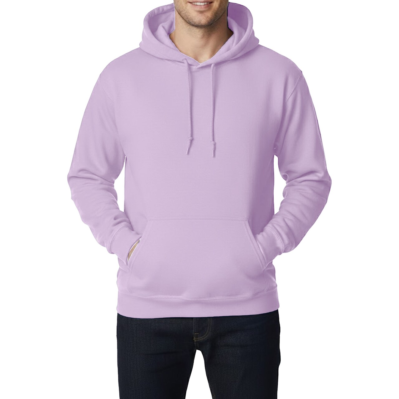 Gildan Unisex Fleece Hooded Sweatshirt 18500, Pullover Hoodie for Arts & Craft